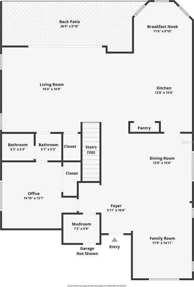 10399 Boyette Brook St, Riverview, FL 33569 - view of home floor plan