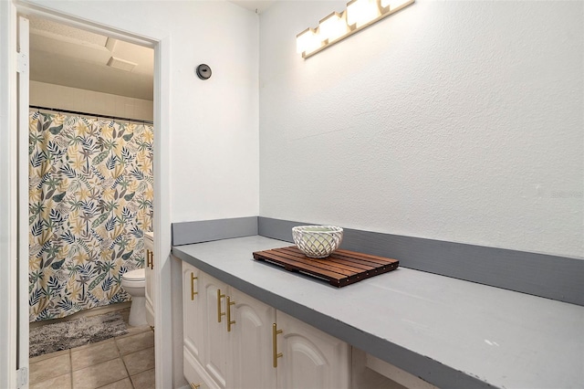 15906 Country Farm Pl, Tampa, FL 33624 - bathroom featuring a shower with curtain and tile patterned floors