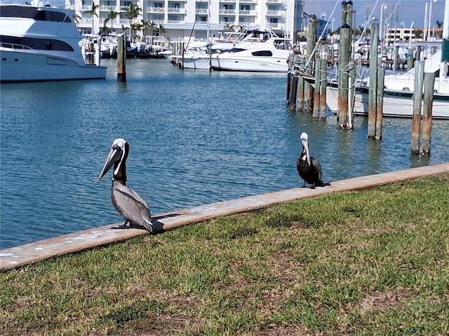 340 Pinellas Bayway S Unit 304, Saint Petersburg, FL 33715 - dock with a water view