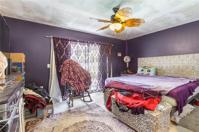 7018 Arbor View Ln, New Port Richey, FL 34653 - bedroom featuring ceiling fan