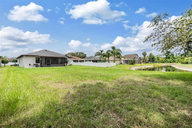 12251 Duckett Ct, Spring Hill, FL 34610 - view of yard with a water view