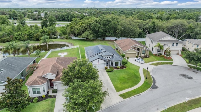 12251 Duckett Ct, Spring Hill, FL 34610 - aerial perspective of suburban area with a nearby body of water
