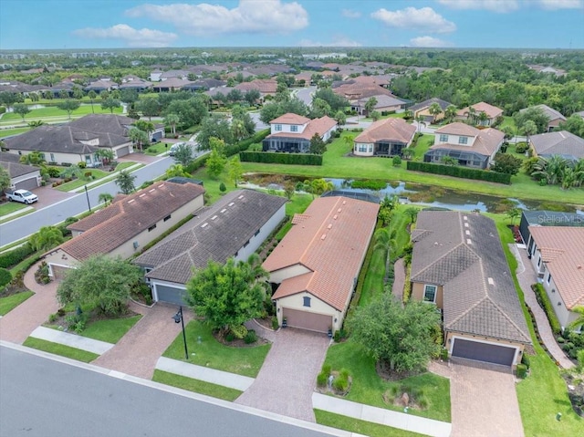 10450 Highland Park Pl, Palmetto, FL 34221 - aerial view of residential area featuring a nearby body of water