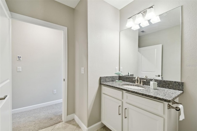 10282 Echo Dock Loop, San Antonio, FL 33576 - bathroom featuring vanity and tile patterned floors