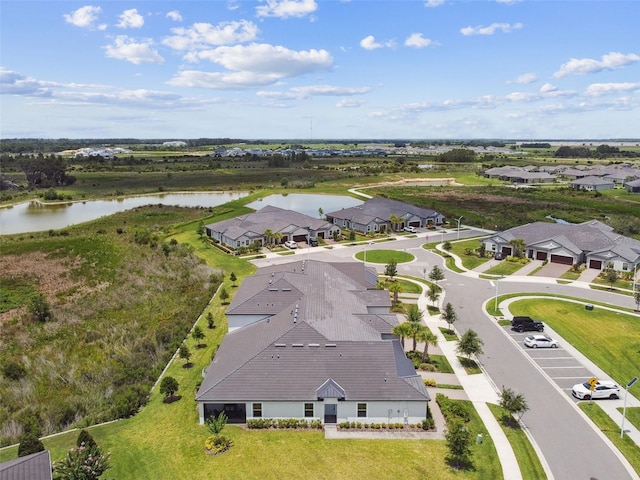 10282 Echo Dock Loop, San Antonio, FL 33576 - aerial view of residential area with a nearby body of water