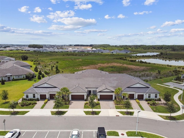 10282 Echo Dock Loop, San Antonio, FL 33576 - view from above of property with a large body of water