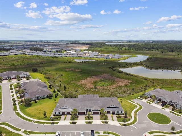 10282 Echo Dock Loop, San Antonio, FL 33576 - aerial view of residential area with a nearby body of water