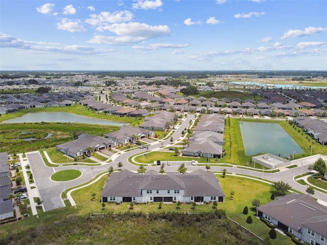 10282 Echo Dock Loop, San Antonio, FL 33576 - aerial view of residential area featuring a nearby body of water