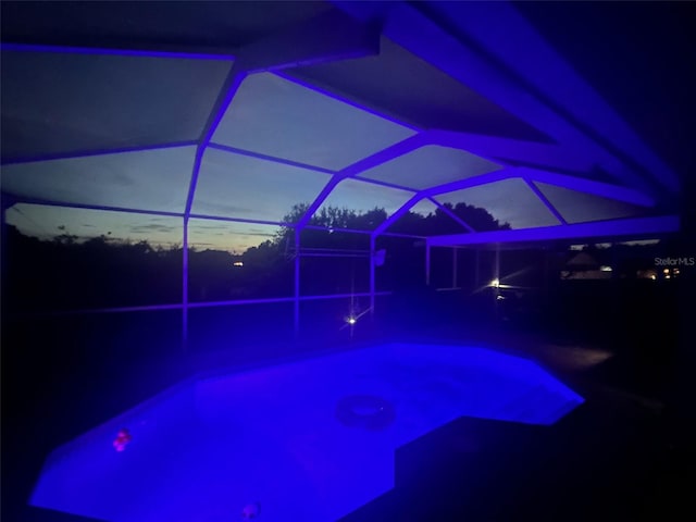 9702 Mary Robin Dr, Riverview, FL 33569 - view of pool featuring a lanai