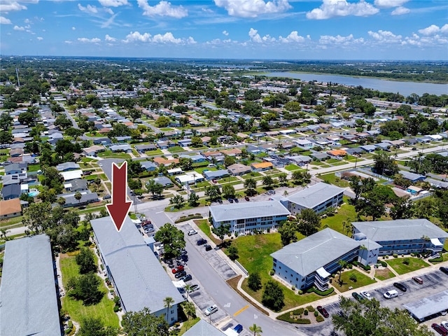 8584 111th St Unit 308, Seminole, FL 33772 - drone / aerial view of a large body of water
