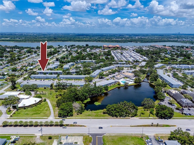 8584 111th St Unit 308, Seminole, FL 33772 - aerial view of a nearby body of water