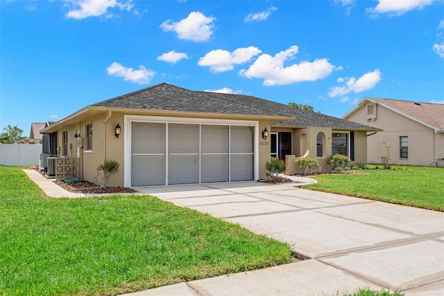4530 Zack Dr, New Port Richey, FL 34653 - single story home with stucco siding, an attached garage, driveway, and a shingled roof