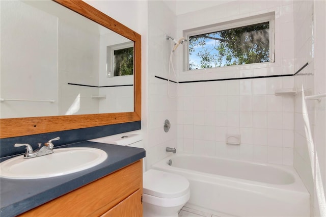 211 Arlington Ave E, Oldsmar, FL 34677 - bathroom featuring vanity and shower / washtub combination