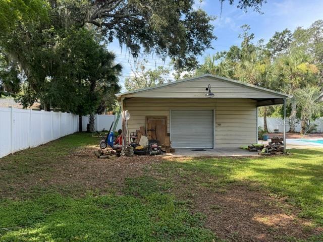 2005 Capri Rd, Valrico, FL 33594 - view of detached garage