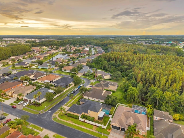 31646 Baymont Loop, Wesley Chapel, FL 33543 - aerial view at dusk of a residential view