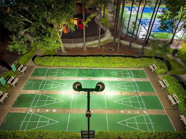 31646 Baymont Loop, Wesley Chapel, FL 33543 - view of home's community featuring shuffleboard