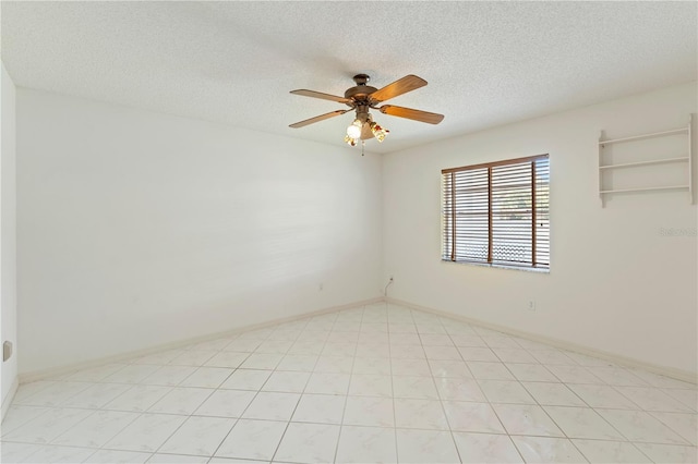 18561 Winding Oaks Blvd, Hudson, FL 34667 - unfurnished room with a textured ceiling and a ceiling fan