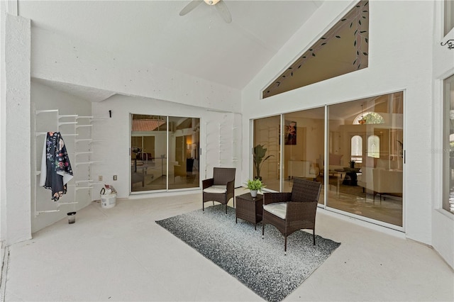 18561 Winding Oaks Blvd, Hudson, FL 34667 - view of patio with a ceiling fan