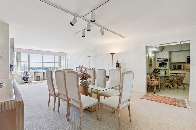 5200 Brittany Dr S Unit 1501, Saint Petersburg, FL 33715 - dining area featuring carpet flooring