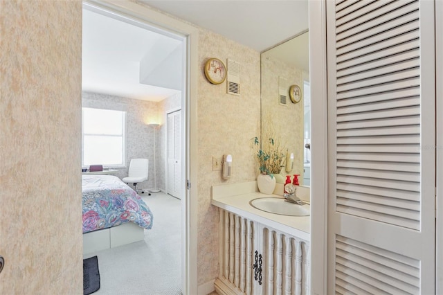 5200 Brittany Dr S Unit 1501, Saint Petersburg, FL 33715 - ensuite bathroom with vanity