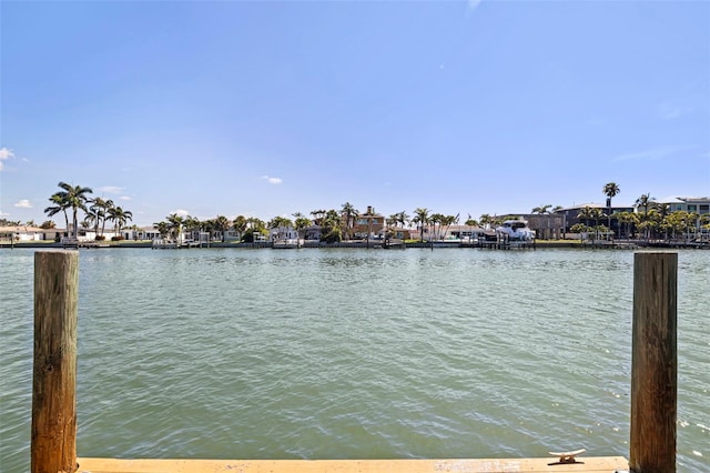 11225 4th St E, Treasure Island, FL 33706 - dock with a water view