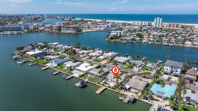 11225 4th St E, Treasure Island, FL 33706 - view of urban area featuring a nearby body of water