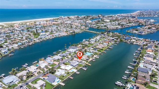 11225 4th St E, Treasure Island, FL 33706 - bird's eye view of a large body of water