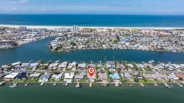 11225 4th St E, Treasure Island, FL 33706 - aerial view of a nearby body of water