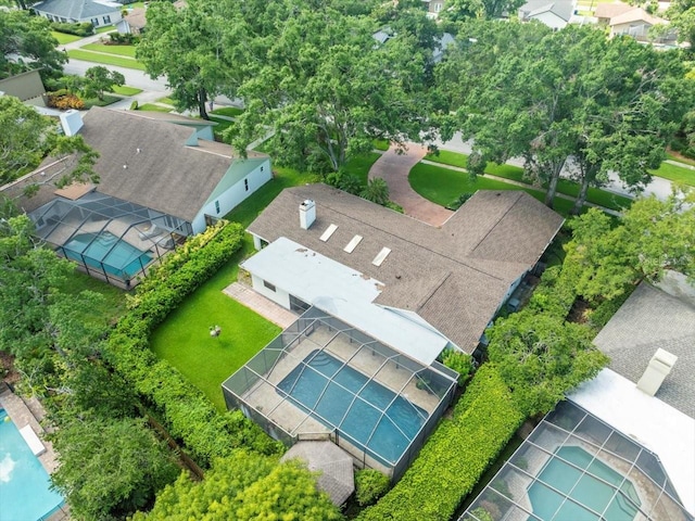 4209 Winding Willow Dr, Tampa, FL 33618 - aerial perspective of suburban area