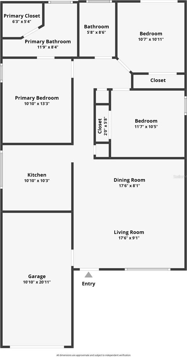 456 Summer Sails Dr, Valrico, FL 33594 - view of room layout