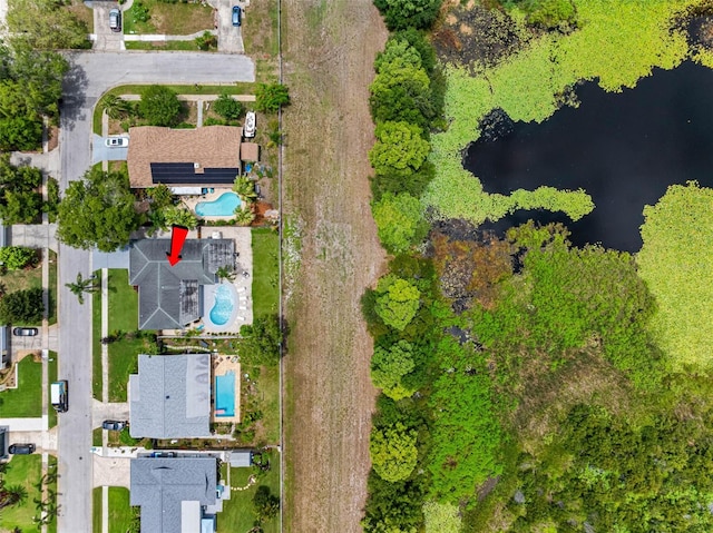 9109 134th Way, Seminole, FL 33776 - view of property location with a pool and a large body of water