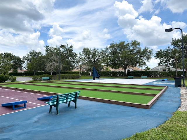 8222 Haven Harbour Way, Bradenton, FL 34212 - view of home's community featuring a bocce ball area