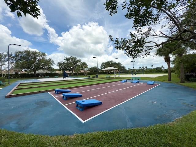8222 Haven Harbour Way, Bradenton, FL 34212 - view of property's community with a bocce ball area and a gazebo