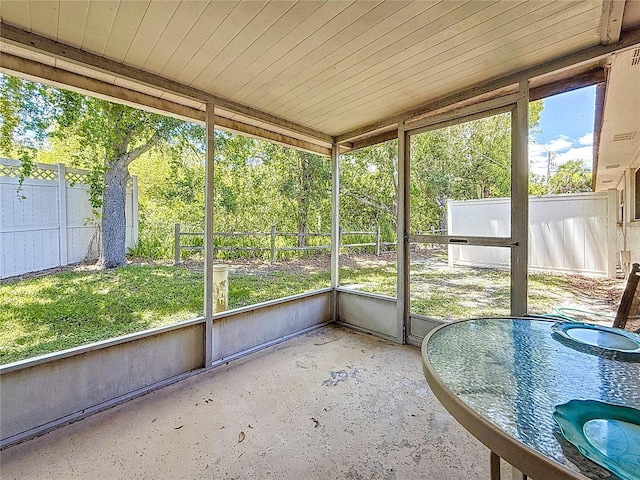 1102 Cara Dr, Largo, FL 33771 - unfurnished sunroom with plenty of natural light