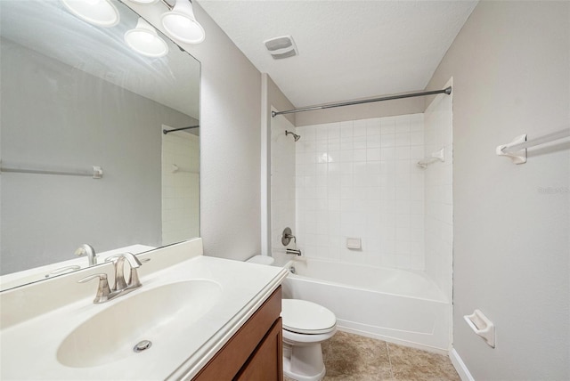2706 Lantern Hill Ave, Brandon, FL 33511 - bathroom featuring vanity, shower / washtub combination, and tile patterned flooring