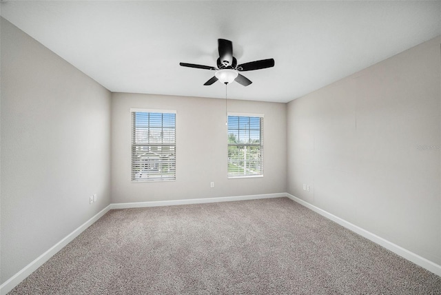 2706 Lantern Hill Ave, Brandon, FL 33511 - carpeted empty room featuring baseboards and a ceiling fan