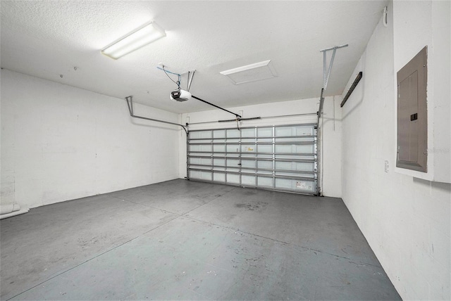 2706 Lantern Hill Ave, Brandon, FL 33511 - garage featuring electric panel and a garage door opener
