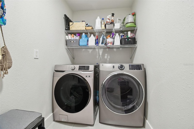 15722 Gardenside Ln, Tampa, FL 33624 - laundry area featuring separate washer and dryer