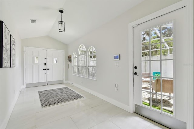 15722 Gardenside Ln, Tampa, FL 33624 - foyer with healthy amount of natural light and lofted ceiling