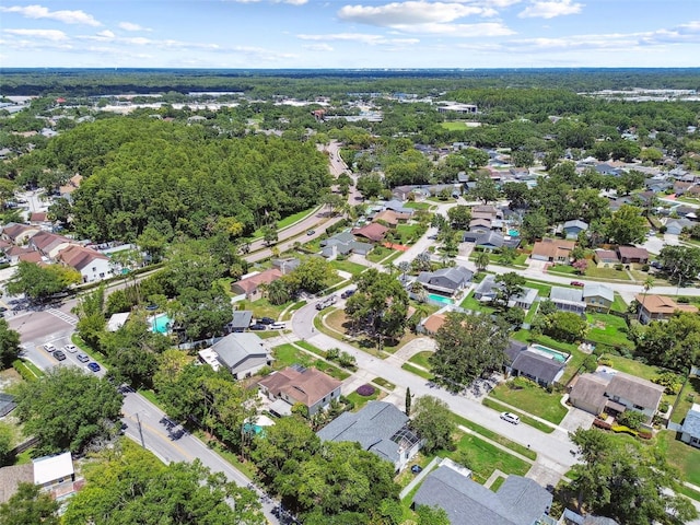 15722 Gardenside Ln, Tampa, FL 33624 - aerial view of property and surrounding area with nearby suburban area