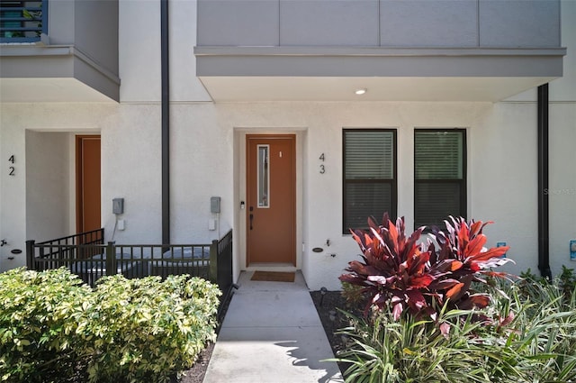 2511 N Grady Ave Unit 43, Tampa, FL 33607 - entrance to property with stucco siding