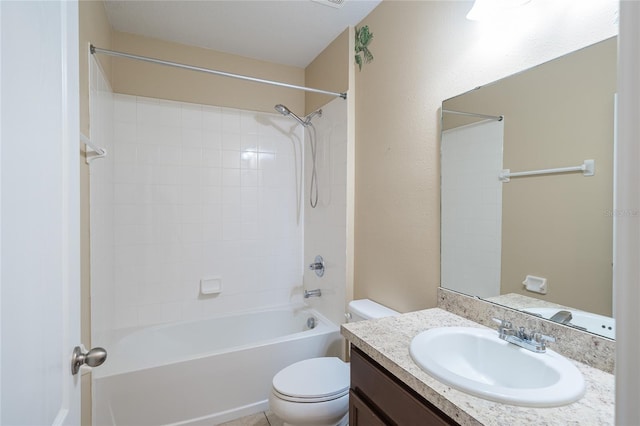 14524 Dunrobin Dr, Wimauma, FL 33598 - bathroom featuring vanity and  shower combination