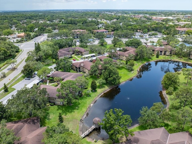2681 Sabal Springs Cir Unit 204, Clearwater, FL 33761 - view of property location with a large body of water and nearby suburban area