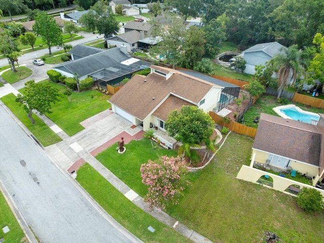 15711 Springmoss Ln, Tampa, FL 33624 - aerial view of residential area