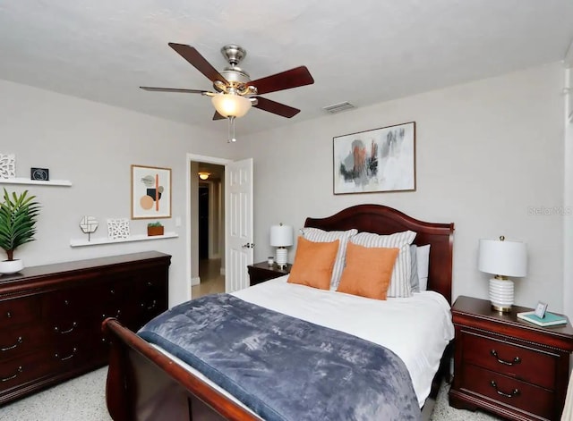 4505 S Clark Ave, Tampa, FL 33611 - bedroom featuring a ceiling fan