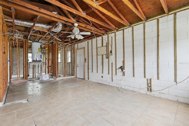 1560 Connecticut Ave NE, Saint Petersburg, FL 33703 - basement with electric water heater