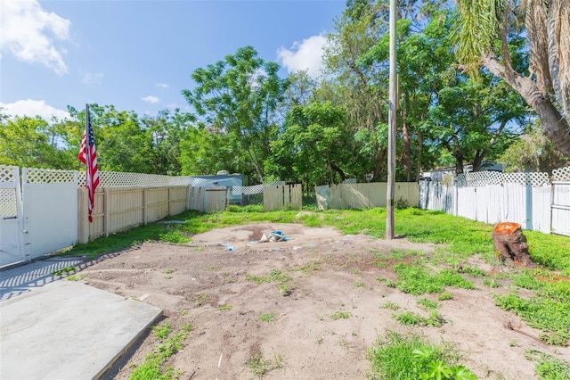9445 Cardy St, New Port Richey, FL 34654 - view of fenced backyard
