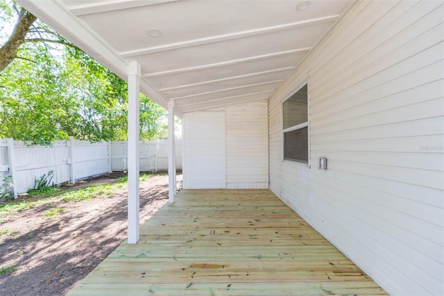 9445 Cardy St, New Port Richey, FL 34654 - view of wooden terrace
