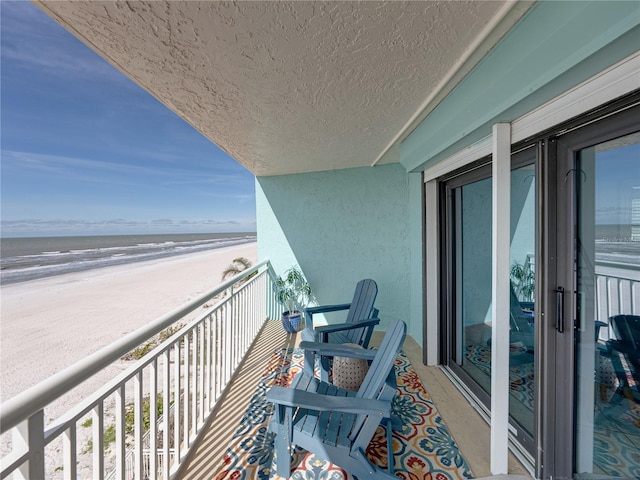 19440 Gulf Blvd Unit 301, Indian Rocks Beach, FL 33785 - balcony featuring view of water and beach