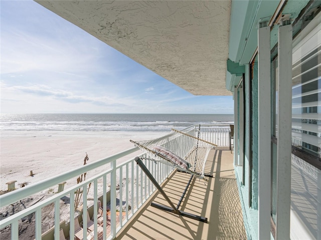 19440 Gulf Blvd Unit 301, Indian Rocks Beach, FL 33785 - balcony with view of water and beach